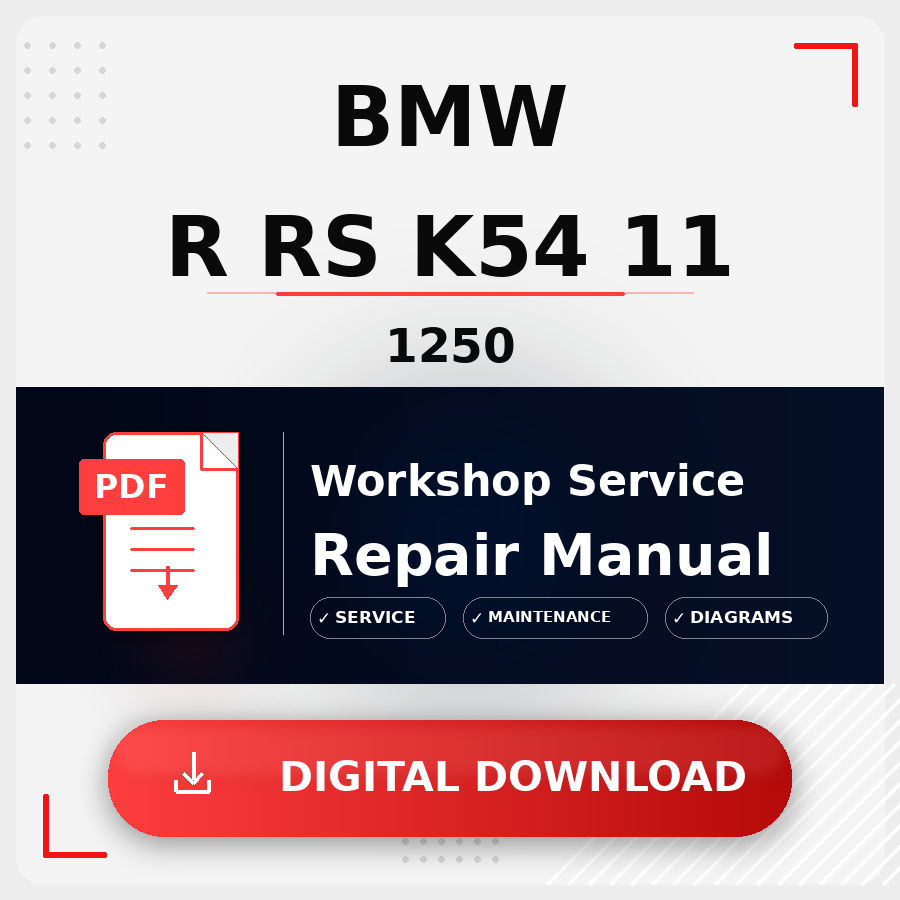 1250 Bmw R Rs K54 11 Workshop Service Repair Manual | 1250 Bmw R Rs K54 11 Service Manual
